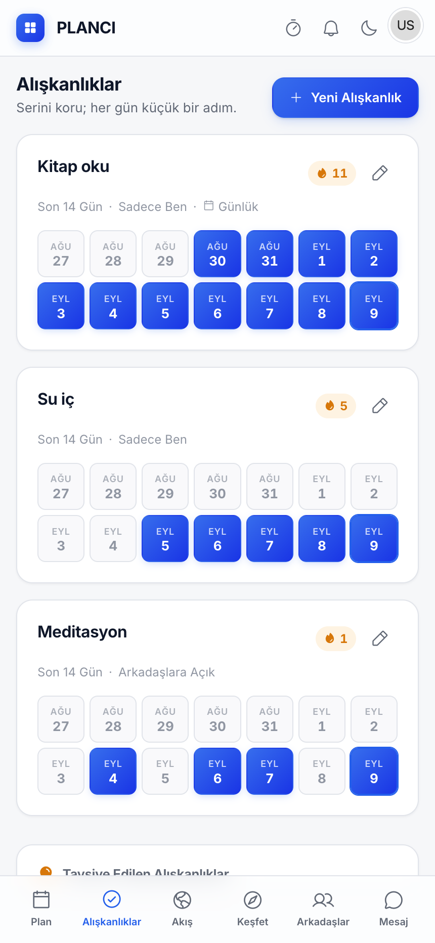 Alışkanlıklar